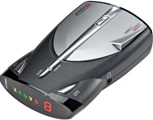 Cobra XRS-9340 12 Band High Performance Radar/Laser Detector with Ultra Bright Data Display