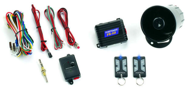Crimestopper FS-10 Fortress 1-Way Alarm and Keyless Entry System