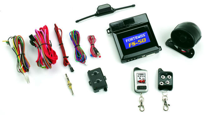 Crimestopper FS-50 Fortress 2-Way FM/FM Combo Alarm & Remote Start