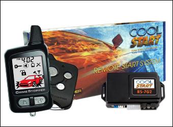 Crimestopper RS-7G3 2-Way FM/FM / LCD Paging Remote Engine Start / Keyless Entry System