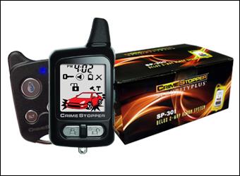Crimestopper SP-301 2-Way FM/FM Paging Alarm / Keyless Entry System