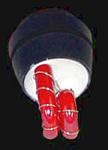 Crime Stopper ST-60 M.R RED Strobetronix Strobe Pop-In  InchM Inch Shape 15 W Xenon Bulb