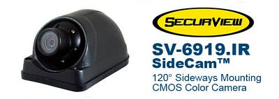 Crimestopper SecurView SV-6919.IR L Left SideCam with Night Vision for Larger Vehicles