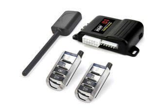 Crimestopper LC-3 LC Low Current 1 Way 4 Button Remote Start System with Keyless Entry