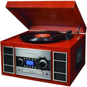 CROSLEY RADIO CR2413A-BK MEMORY MASTER II CD RECORDER (Paprika)