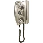 CROSLEY RADIO CR55-BC Classic Wall Phone (Brushed Chrome)