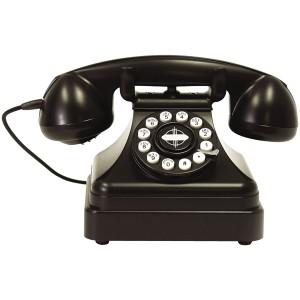 CROSLEY RADIO CR62-BK KETTLE CLASSIC DESK PHONE (BLACK)