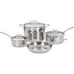 Cuisinart 77-7 Chef's Classic Stainless Steel 7-Piece Cookware Set