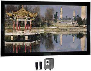 DA-LITE 96137V 92 Inch Acoustical Imager HDTV Projection Screen
