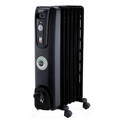De'Longhi EW7707CB 7 Element ComfortTemp PORTABLE OIL FILLED RADIATOR Black