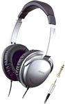 Denon AHD1001S High-Quality On-Ear Headphones Silver
