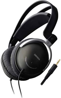Denon AHD301K On-Ear Consumer Headphones