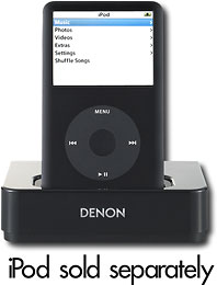 Denon ASD11RBK BLACK IPOD DOCK