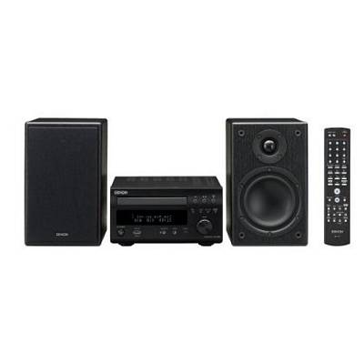 Denon DM38SBK 2 x 30W MICRO SYSTEM IPOD PORT USB 24Bit D/A Converters