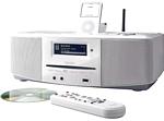 Denon S-52W Networked Audio System with Built-in CD player, iPod dock, digital radio, alarm clock