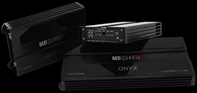 MB Quart ONX2.100 Onyx 2 x 100 RMS at 4 OHMS 4 Channel Amplifier
