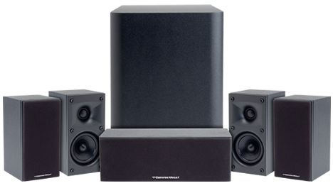 Buy home theater speakers - Cerwin Vega CMX5.1 5.1 Home Theater Surround Sound Package with 100 Watt 8 Subwoofer