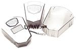 Directed DIGITAL 1/0 & 4 AWG BATTERY CLAMP -  POS / NEG KIT with COVERS Battery Terminal 62160