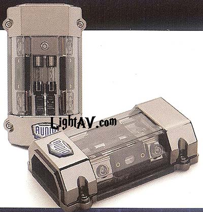 Directed 4 POSITION - (2) ANL & (2) AGU 1/0 INPUT / (2) 4AWG & (2) 8 AWG OUTPUTS Fused Distribution Block 62215