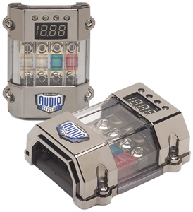 Directed 4 POSITION - (2) MINI ANL & (2) AGU, 1/0 & 4 AWG INPUTS / (2) 4 AWG & (2) 8 AWG OUTPUTS Fused Distribution Block 62235