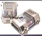 Directed 2 POSITION MINI ANL W/BLUE DUAL VOLT/AMP DISPLAY & GROUND PASSTHROUGH Fused Distribution Block 62255