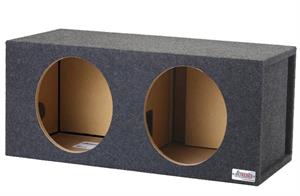 Atrend 12DVN Pro Dual 12 Slot Vented Custom Subwoofer Box for ALPINE E-S-R-X Subwoofers