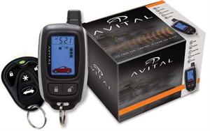 AVITAL 3300L 2-Way LCD Security / Alarm System