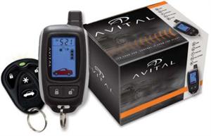 AVITAL 5303L LCD 2-Way alarm / Remote Start System With D2D