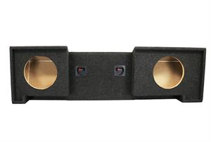 Atrend A102-10CP Dual 10 Down Fire 88-98 Chevrolet / GMC Full Size Pickup Extended Cab Subwoofer Box Carpeted