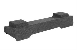 Atrend A164-10CP Dual 10 Sealed Subwoofer Box For 2003 - 2007 Light Duty Chevrolet - GMC Silverado - Sierra Crew Cab Carpeted