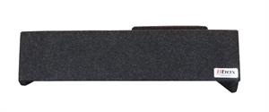 Atrend A181-10CPV A181-10CPV Single 10 Vented Subwoofer Box for 2007 - 2023 Chevrolet - GMC Silverado - Sierra Crew Cab - Drivers Side Carpeted