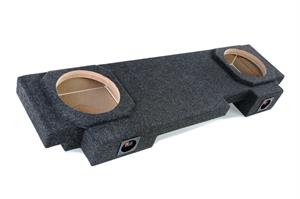 Atrend A192-10CP A192-10CP Dual 10 Sealed Subwoofer Box for 2001 - 2013 Chevrolet - GMC Avalanche - Escalade Carpeted