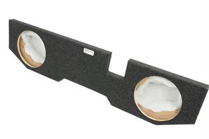 Atrend A202-12CP Dual 12 Sealed Subwoofer Box for 2002 - 2018 Dodge Ram Quad Cab *2019 Legacy Carpeted