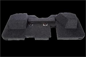 Atrend Bbox A202-12CPV Dual 12 Vented Subwoofer / Up-Fire Enclosure Fits 2002-2018 Dodge Ram Quad Cab