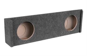 Atrend A322-10CP Dual 10 Sealed Subwoofer Box for 1983 - 2012 Ford Ranger Extended Cab / Super Cab Carpeted
