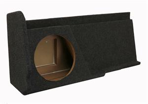 Atrend A131-10CPV Single 10 Vented Subwoofer Box for 2007 - 2013 Chevrolet - GMC Silverado - Sierra Extended Cab Carpeted
