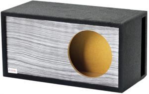 Atrend 12LSVB - Platinum Wood Grain 12 Single Vented SPL - Custom Subwoofer Box