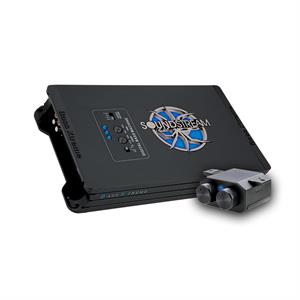 Soundstream BXT1. 5000D Bass Xtreme 1600W RMS at 1 Ohm Class D Mono Subwoofer Amplfier with Built In Digital Bass Reconstruction Processor 5000W Max