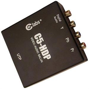 Passive Component Video Balun Transformer with PCM Digital Audio, HDTV Over CAT-5