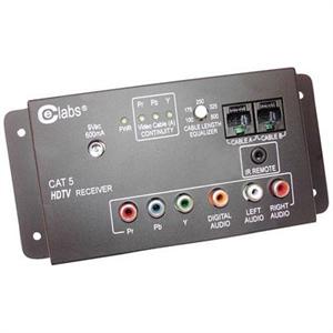T5RX CAT-5 HD Component Video and Digital / Analog Audio Balun System (Receiver Unit)