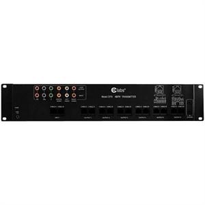 CE LABS C5T6 1x6 1 Input 6 Output CAT-5 Component Video and Analog / Digital Audio Transmitter