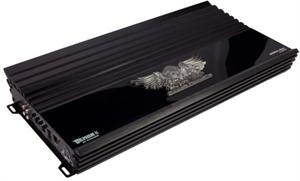 Power Acoustik D1-6000DB Demon 3500 RMS at 1 Ohm Class D Mono Subwoofer Amplifier 6000 Watts Max Black