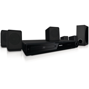 Philips HTS3306 5.1 Home Theater System - 1000 W RMS - Blu-ray Disc Player