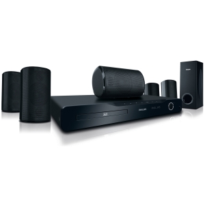 Philips HTS5506 5.1 3D Home Theater System - 1000 W RMS - Blu-ray Disc Player