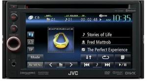 JVC KW-AV60BT 2 DIN 6.1 LCD / DVD / CD / USB / SD Receiver with Bluetooth