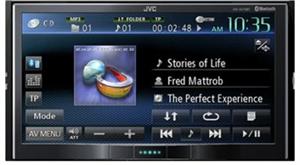JVC KW-AV70BT 2 DIN 7 LCD TTN+ / DVD / CD / USB / SD Receiver with Bluetooth