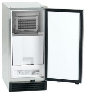 Orien FS-55IM Built-in / Under Counter Clear Cube Ice Maker and Ice Machine with 25 lb Storage / 44 lb / Day