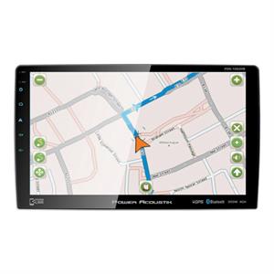 Power Acoustik PDN-1060HB Floating 10.6 HD Touchscreen DVD / CD Multimedia Receiver w/ GPS Navigation