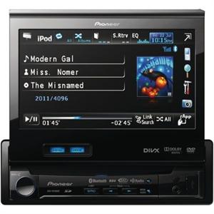 Pioneer AVH-P6300BT In-Dash Single DIN LCD / DVD Receiver with USB Direct Control for iPod / iPhone and Built-In Bluetooth