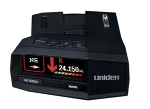 Uniden R8 Extreme Long Range Dual Antenna Radar / Laser Detector with GPS and Voice Alerts